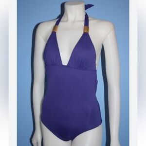 L*Space Purple One Piece Swimsuit